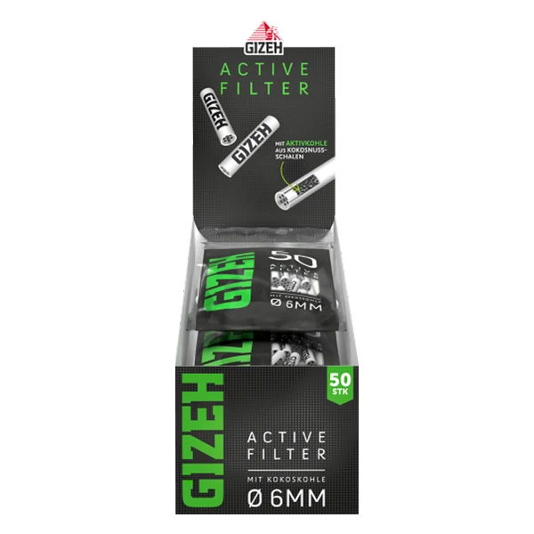 gizeh-black-active-filter-mit-kokoskohle-50-x-6-mm-10er-box-frontal gizeh-black-active-filter-mit-kokoskohle-50-x-6-mm-10er-box-frontal