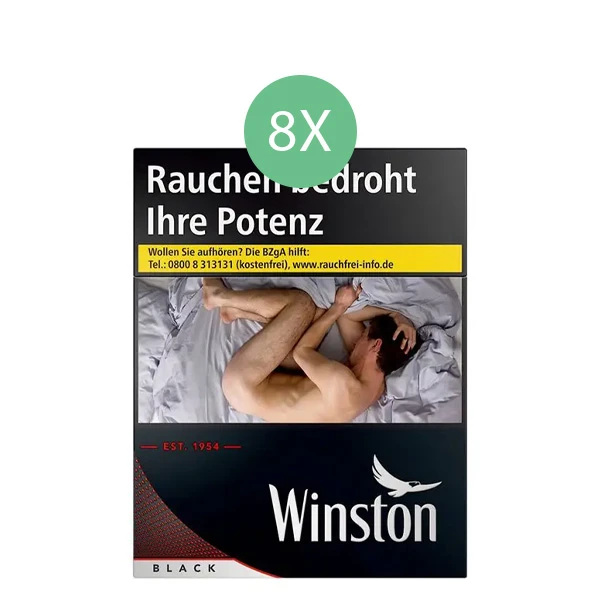 Winston Zigaretten Black XXL Stange Winston Zigaretten Black XXL Stange