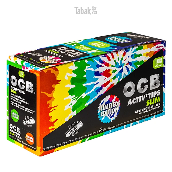 ocb-activ-tips-slim-50-x-7-mm-limited-edition-10er-box