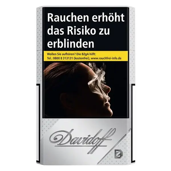 Davidoff Zigaretten Silver Original Pack Davidoff Zigaretten Silver Original Pack