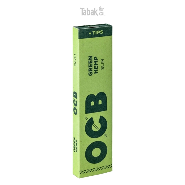 ocb-green-hemp-slim-blaettchen-king-size-32-blatt-tips ocb-green-hemp-slim-blaettchen-king-size-32-blatt-tips