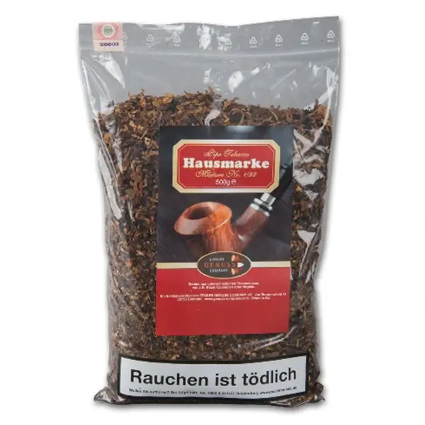 Ermuri Pfeifentabak Hausmarke Mixture No. 1 / 92 Beutel Ermuri Pfeifentabak Hausmarke Mixture No. 1 / 92 Beutel