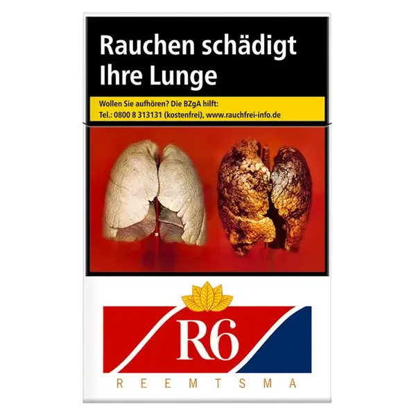R6 Zigaretten Original Pack R6 Zigaretten Original Pack