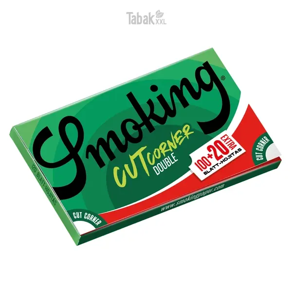 smoking-blaettchen-cut-corner-double-regular-120-blatt smoking-blaettchen-cut-corner-double-regular-120-blatt