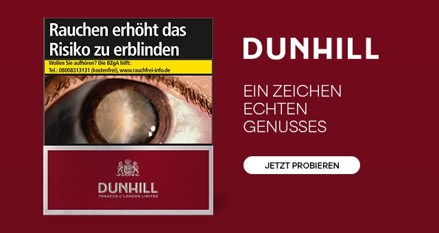 dunhill zigaretten nikotin