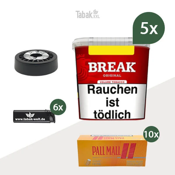 break-red-volumentabak-6x-giga-box-mit-pall-mall-huelsen