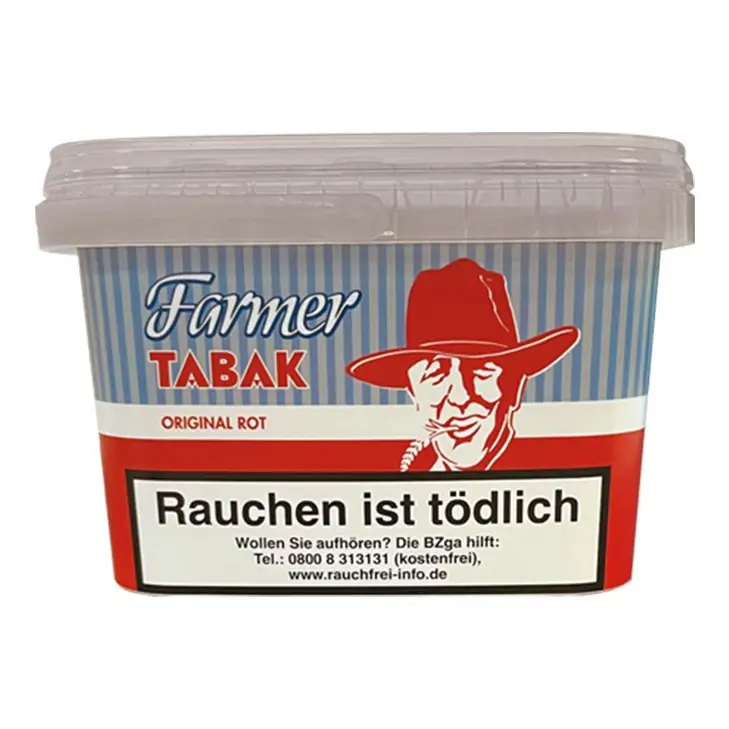 Farmer Pfeifentabak Rot Eimer Farmer Pfeifentabak Rot Eimer