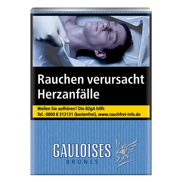 Gauloises Zigaretten Brunes Plain ohne Filter Gauloises Zigaretten Brunes Plain ohne Filter