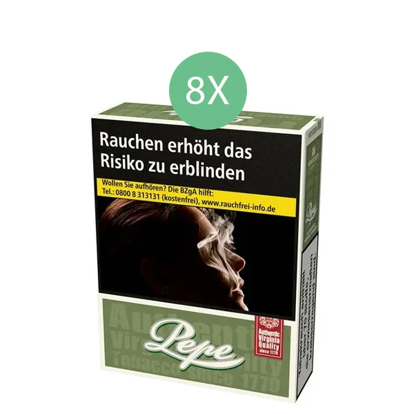 Pepe Zigaretten Rich Green XL Stange Pepe Zigaretten Rich Green XL Stange