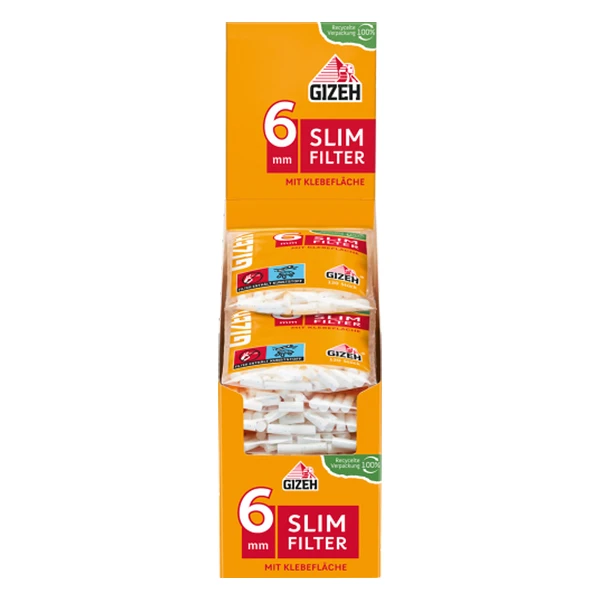 gizeh-slim-filter-120-x-6-mm-20er-box-frontal gizeh-slim-filter-120-x-6-mm-20er-box-frontal