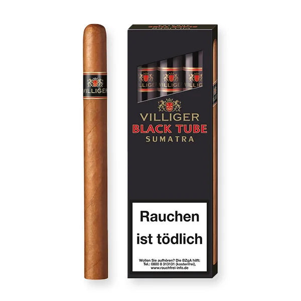 villiger black tube zigarren sumatra villiger black tube zigarren sumatra