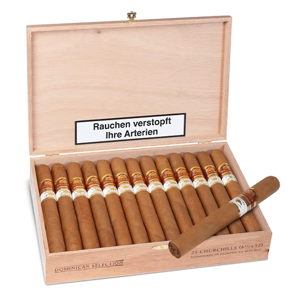 villiger dominican selection zigarren churchill detail villiger dominican selection zigarren churchill detail