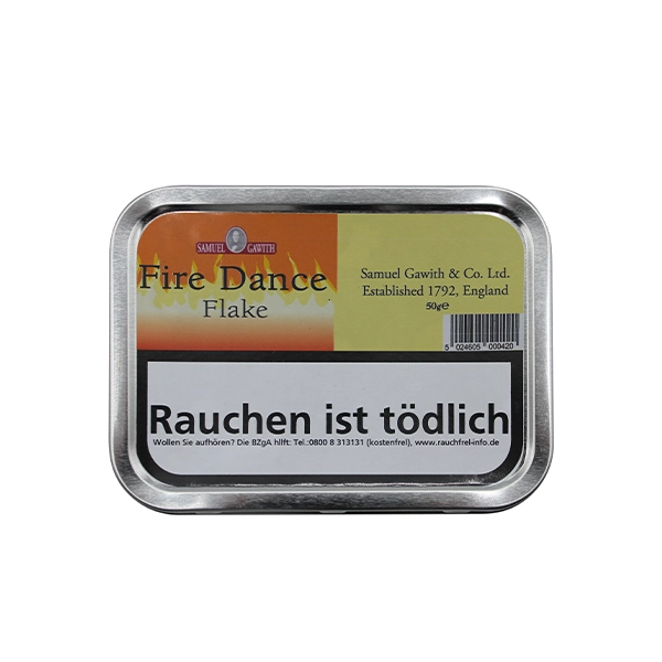 Samuel Gawith Pfeifentabak Fire Dance Flake Dose Samuel Gawith Pfeifentabak Fire Dance Flake Dose