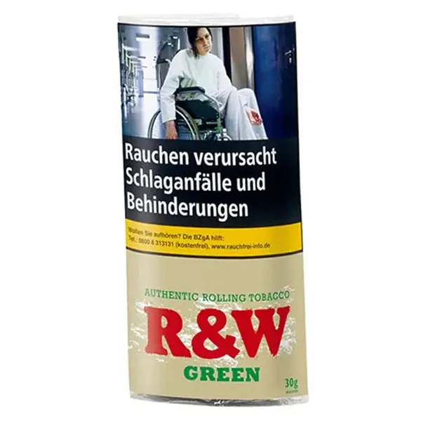 R&W Green Drehtabak 30g Pouch