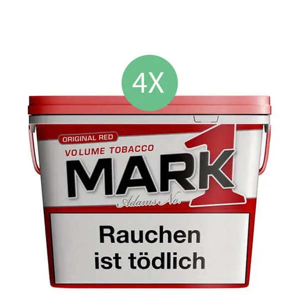 Mark 1 Tabak Red XL 4 x Eimer mit wählbarem Zubehör