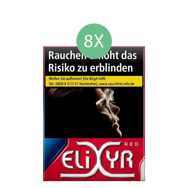 Elixyr Zigaretten Red XXL Stange