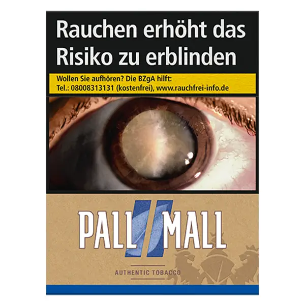 Pall Mall Zigaretten Authentic Blue XXL Pall Mall Zigaretten Authentic Blue XXL