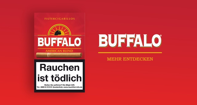 buffalo zigarillos sorten