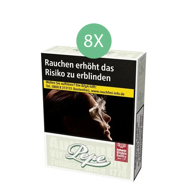 Pepe Zigaretten Fine Green XL Stange Pepe Zigaretten Fine Green XL Stange