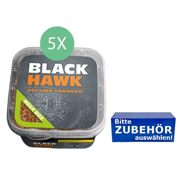 Black Hawk Tabak 5x Eimer mit wählbarem Zubehör