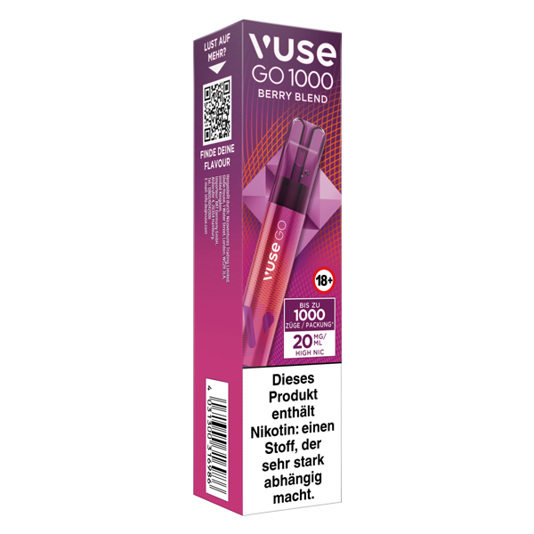 vuse go 1000 berry blend E-Zigarette