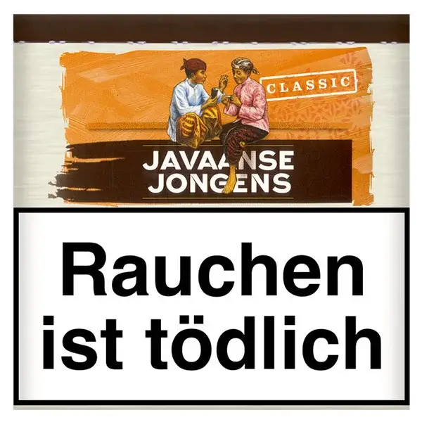 Javaanse Jongens Feinschnitt-Tabak Classic Orange Dose Javaanse Jongens Feinschnitt-Tabak Classic Orange Dose