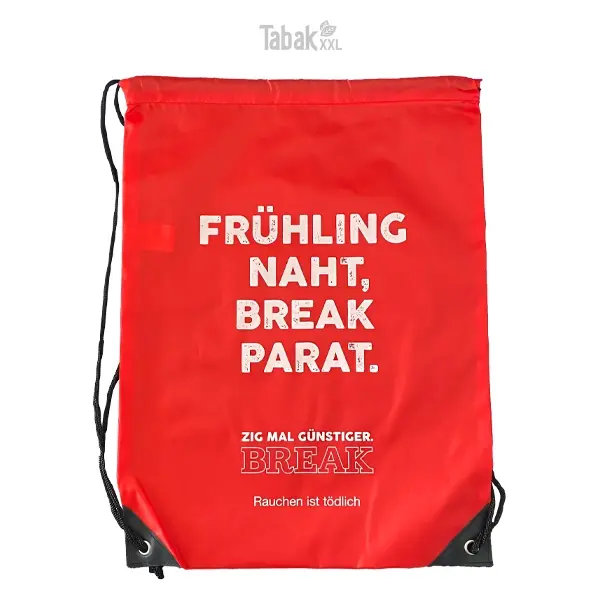 Break Rucksackbeutel in Rot