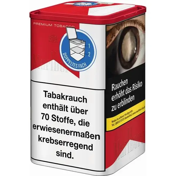 Marlboro Feinschnitt-Tabak Premium Rot L Dose Marlboro Feinschnitt-Tabak Premium Rot L Dose