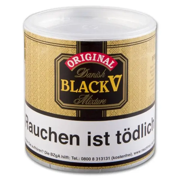 Danish Pfeifentabak Black V Beutel Danish Pfeifentabak Black V Beutel