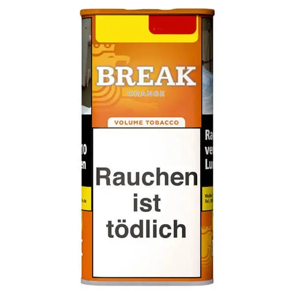 Break Orange Volumentabak Dose Break Orange Volumentabak Dose