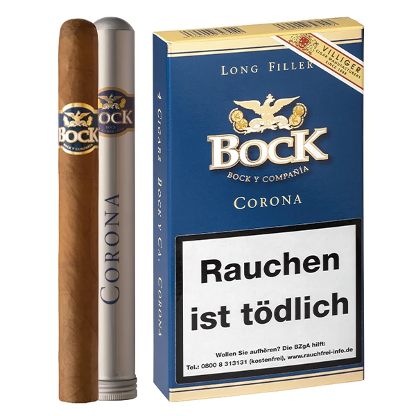 bock zigarren corona tubos