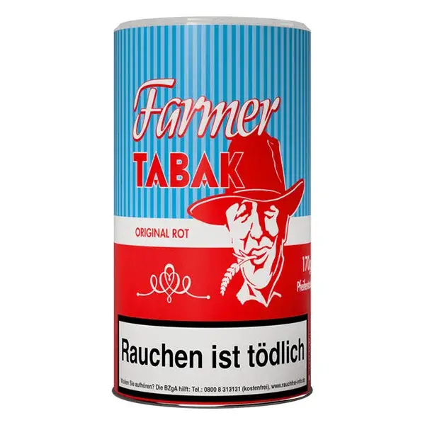 Farmer Pfeifentabak Rot Dose Farmer Pfeifentabak Rot Dose