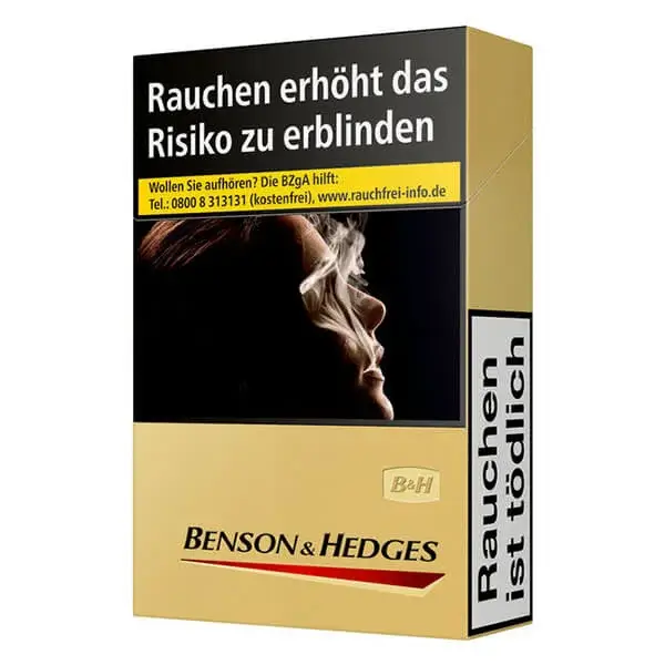 Benson & Hedges Zigaretten Gold Original Pack L Benson & Hedges Zigaretten Gold Original Pack L