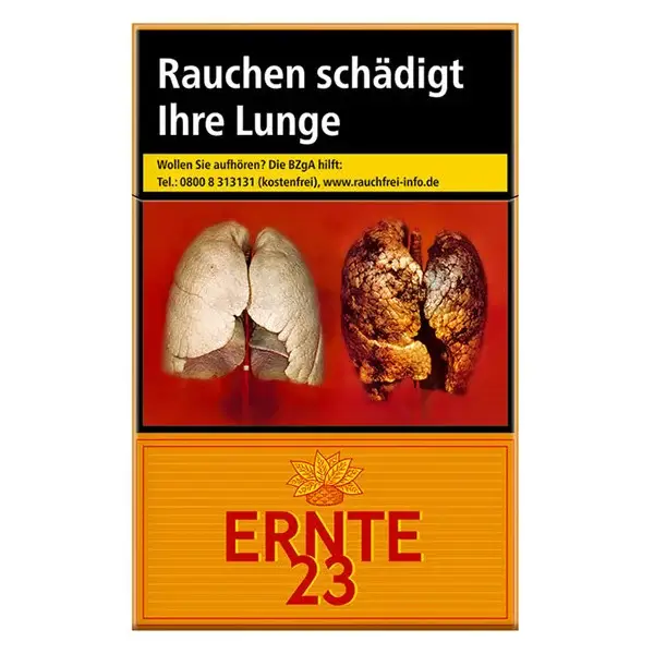 Ernte 23 Zigaretten Original Pack