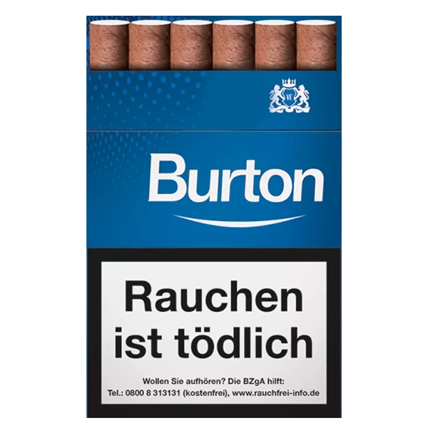 Burton Zigarillos Blue L mit Naturdeckblatt