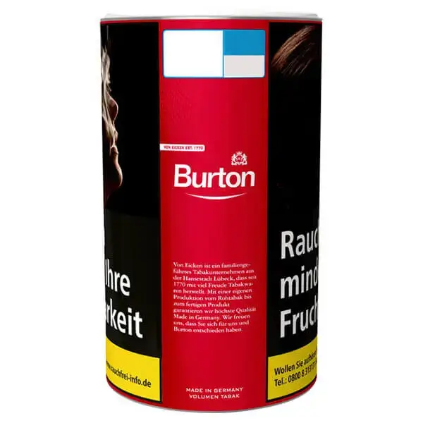 Burton Volumentabak Red XXL Dose Burton Volumentabak Red XXL Dose