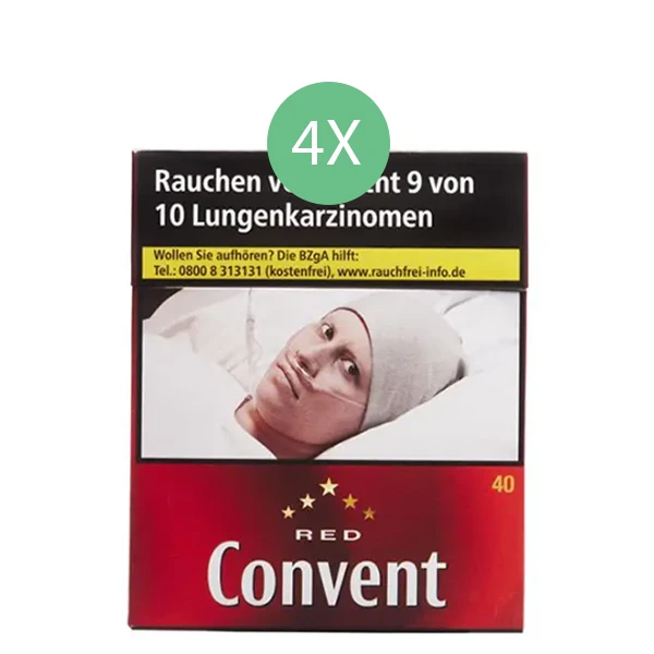 convent zigaretten red 4xl stange