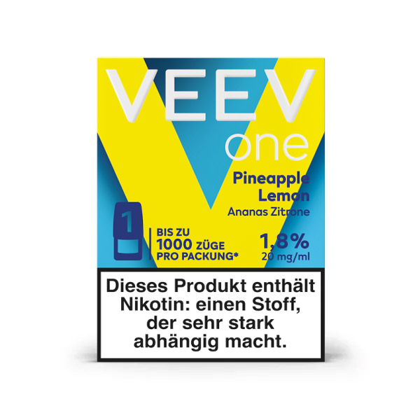 VEEV One Pods Pineapple Lemon frontal