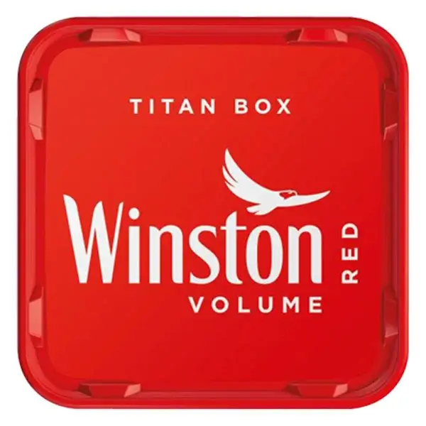 Winston Volumentabak Red Titan Box Front Winston Volumentabak Red Titan Box Front
