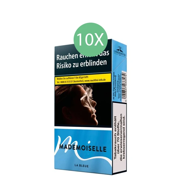 mademoiselle zigaretten superslim la bleue stange mademoiselle zigaretten superslim la bleue stange