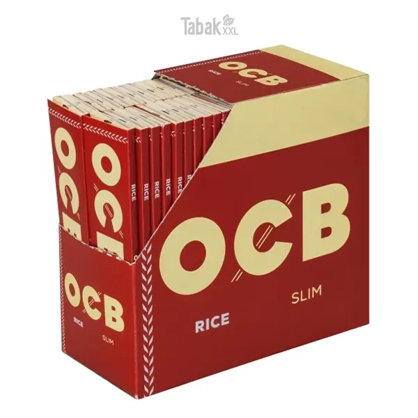 OCB Blättchen Rice Slim 50 x 32 Blatt Box