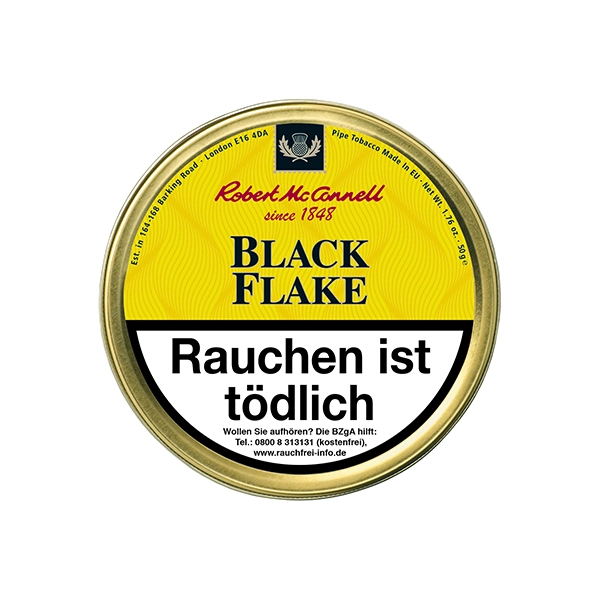 Robert McConnell Pfeifentabak Heritage Dose Black Flake Robert McConnell Pfeifentabak Heritage Dose Black Flake
