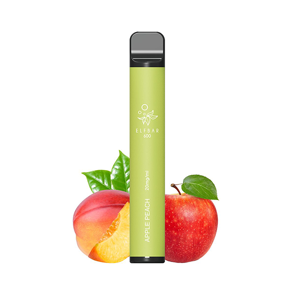 elfbar e zigarette 600 apple peach 20 mg einweg