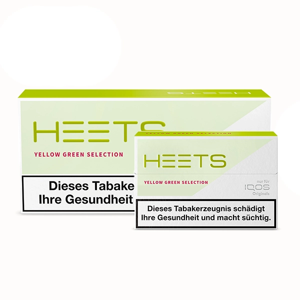 IQOS Heets Yellow Green Selection Stange IQOS Heets Yellow Green Selection Stange