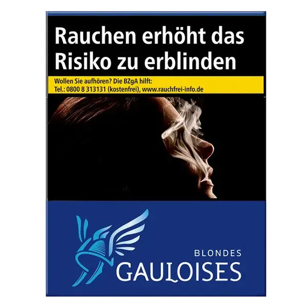 Gauloises Zigaretten Blondes Blau 5XL