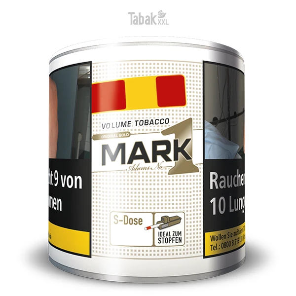 Mark 1 Volumentabak Original Gold S Dose Mark 1 Volumentabak Original Gold S Dose