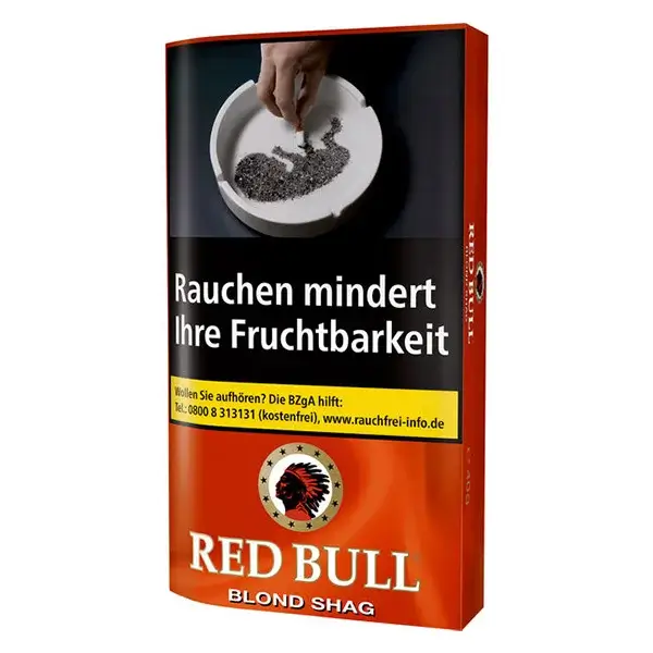 Red Bull Drehtabak Blond Shag Pouch 