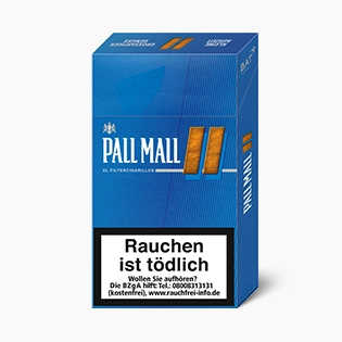 pall mall zigarillos blau