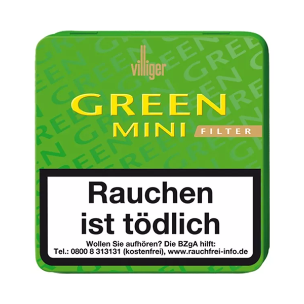 Villiger Zigarillos Green Mini M mit Filter