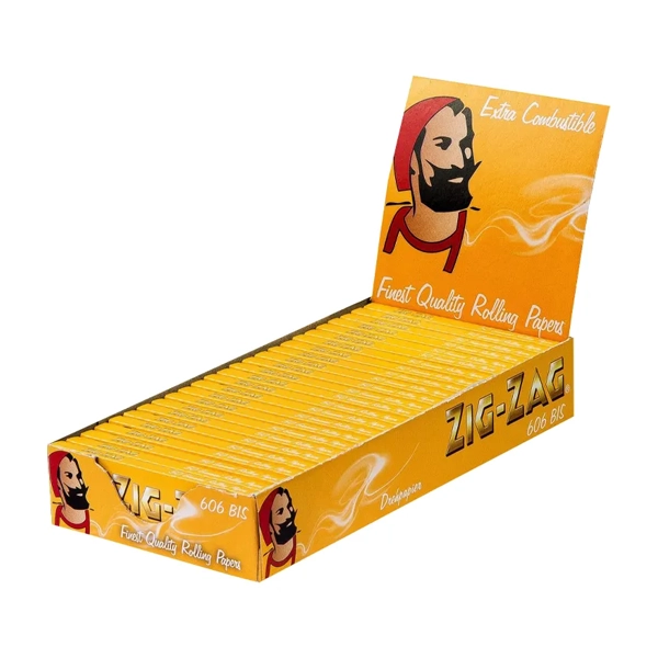 Zig Zag Blättchen 606 Bis 25 x 50 Blatt Box Zig Zag Blättchen 606 Bis 25 x 50 Blatt Box